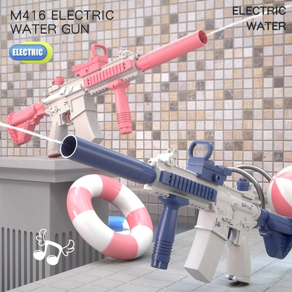 M416 Electric Water Gun - Full Automatic Beach Toy for Kids  Adults - ZOOMNSTORE