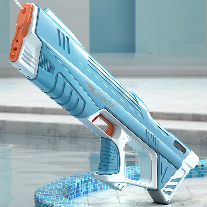 Electric Water Gun - 43cm Portable Summer Toy for Kids - ZOOMNSTORE