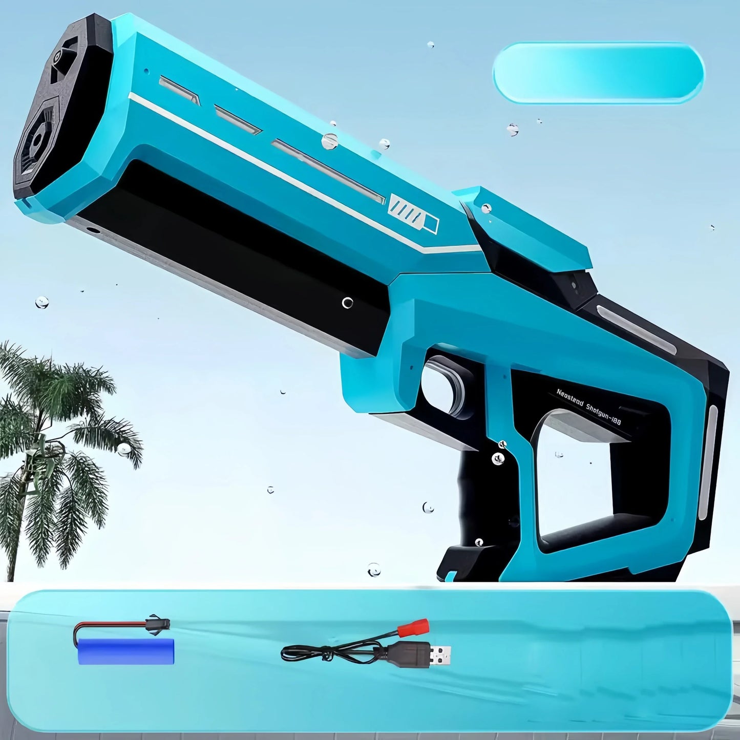 Powerful Electric Water Guns - Automatic Squirt Blasters for Adults and Kids Summer Beach Toy - ZOOMNSTORE