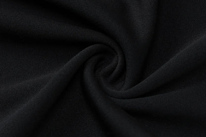 Elegant Bodycon Mini Dress - O-Neck Long Sleeves Ruffles for Party  Streetwear - ZOOMNSTORE