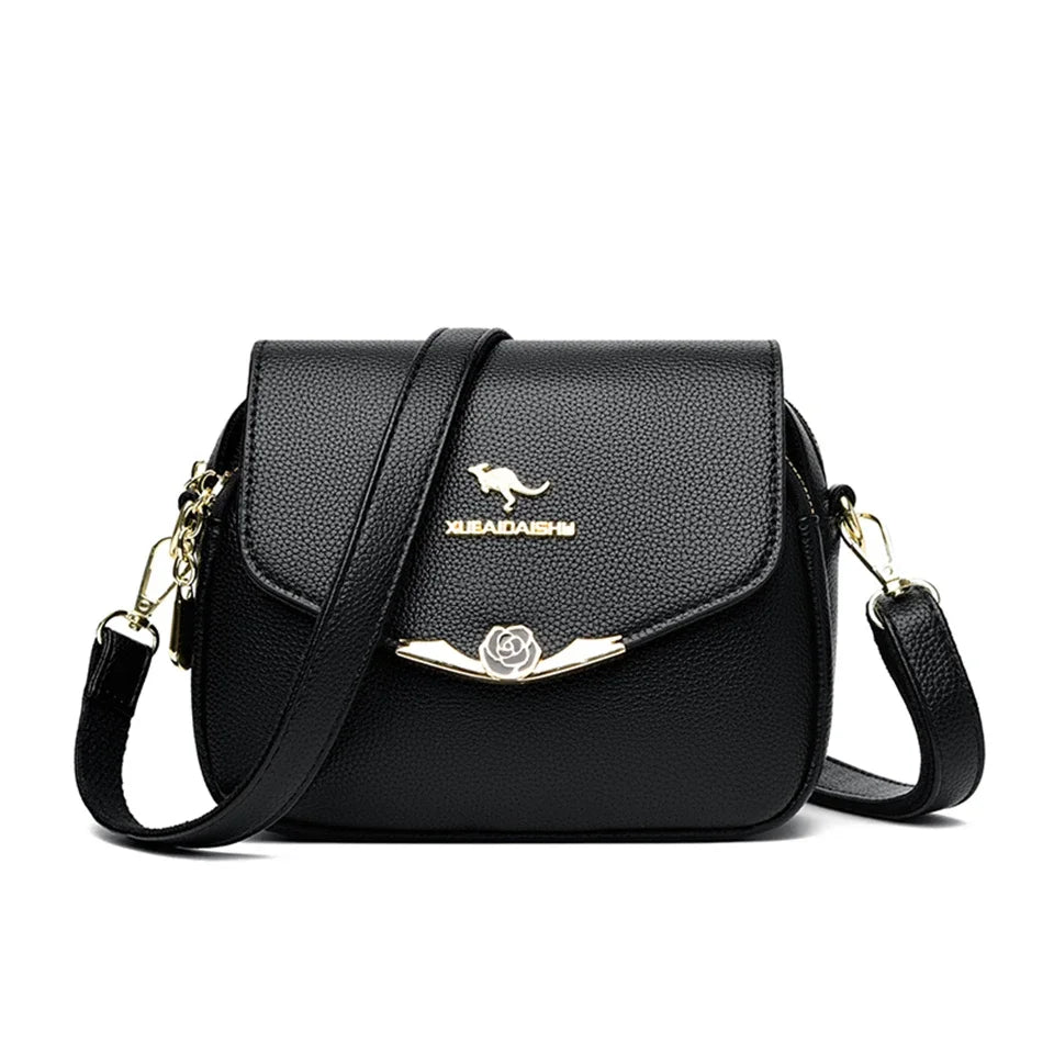 Elegant Leather Crossbody Bags for Women - Designer Shoulder Purses  Small Messenger Bags - ZOOMNSTORE