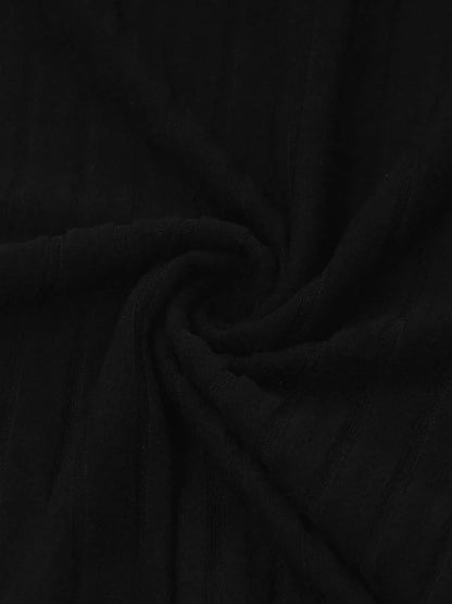 Elegant Turtleneck Mini Dress - Womens Bodycon Club Dress for Autumn Winter - ZOOMNSTORE