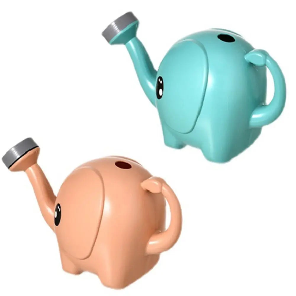 Elephant Watering Can - 2500ml Cute Cartoon Plastic Garden Watering Pot for Kids - ZOOMNSTORE