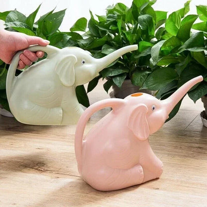 Elephant Watering Can - Cute Plastic Garden Irrigation Tool for Outdoor Plants - ZOOMNSTORE