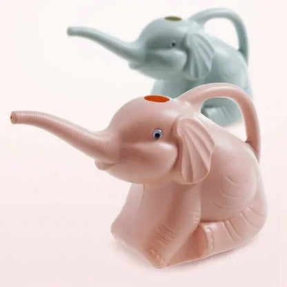 Elephant Watering Can - Cute Plastic Garden Irrigation Tool for Outdoor Plants - ZOOMNSTORE