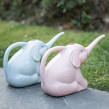 Elephant Watering Can - Cute Plastic Garden Irrigation Tool for Outdoor Plants - ZOOMNSTORE