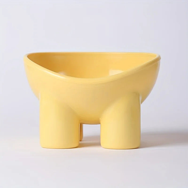 Elevated Cat Bowl - Durable Plastic Pet Bowl with Raised Feeding Stand for Cats & Dogs - ZOOMNSTORE