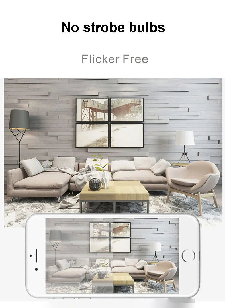 Emergency LED Bulb | Smart Charging Globe Light with 18650 Battery & Flicker-Free Hook - ZOOMNSTORE