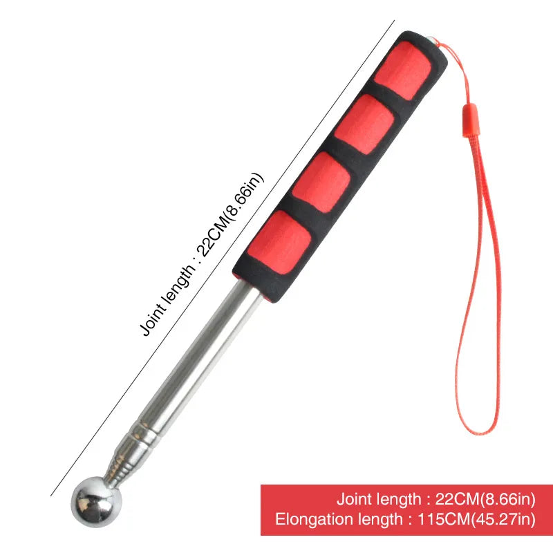 Telescopic Empty Drum Hammer - Plastic Inspection Tool for Jewelry and Toolbox - ZOOMNSTORE