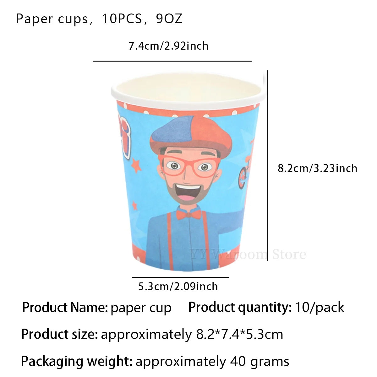 English Teacher Birthday Party Supplies - Disposable Tableware Tablecloth Plates Cups Gift Bags Kid Party Favors - ZOOMNSTORE