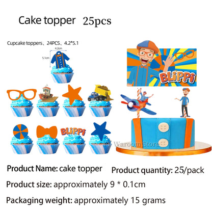 English Teacher Birthday Party Supplies - Disposable Tableware Tablecloth Plates Cups Gift Bags Kid Party Favors - ZOOMNSTORE