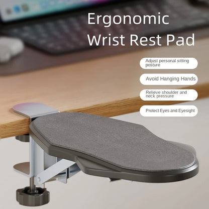 Ergonomic Foldable Desk Arm Rest  Wrist Support Pad with Rotating Mouse Pad Holder - ZOOMNSTORE