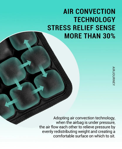 Ergonomic Chair Cushion – Adjustable Inflatable Office Seat Pad for Long Sitting Comfort - ZOOMNSTORE