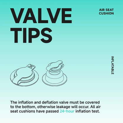 Ergonomic Chair Cushion – Adjustable Inflatable Office Seat Pad for Long Sitting Comfort - ZOOMNSTORE