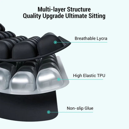 Ergonomic Chair Cushion – Adjustable Inflatable Office Seat Pad for Long Sitting Comfort - ZOOMNSTORE