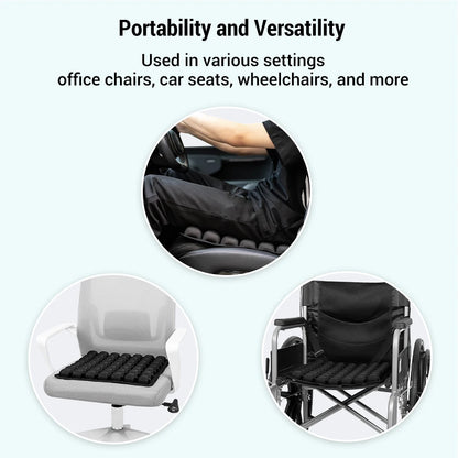 Ergonomic Chair Cushion – Adjustable Inflatable Office Seat Pad for Long Sitting Comfort - ZOOMNSTORE