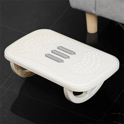 Ergonomic Footrest - Under Desk Foot Stool | Comfortable Leg Rest Balance Board - ZOOMNSTORE