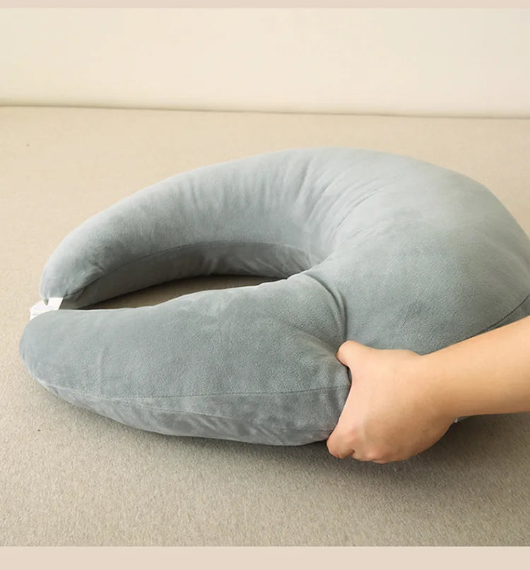 Ergonomic Gaming Pillow – U Shaped Lap Pillow with Elbow Rest & Arm Support - ZOOMNSTORE