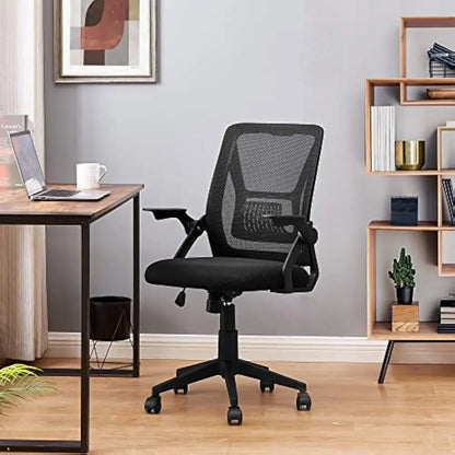 Ergonomic Office Chair - Adjustable Desk Chair With Mesh Lumbar Support & Rolling Swivel - ZOOMNSTORE