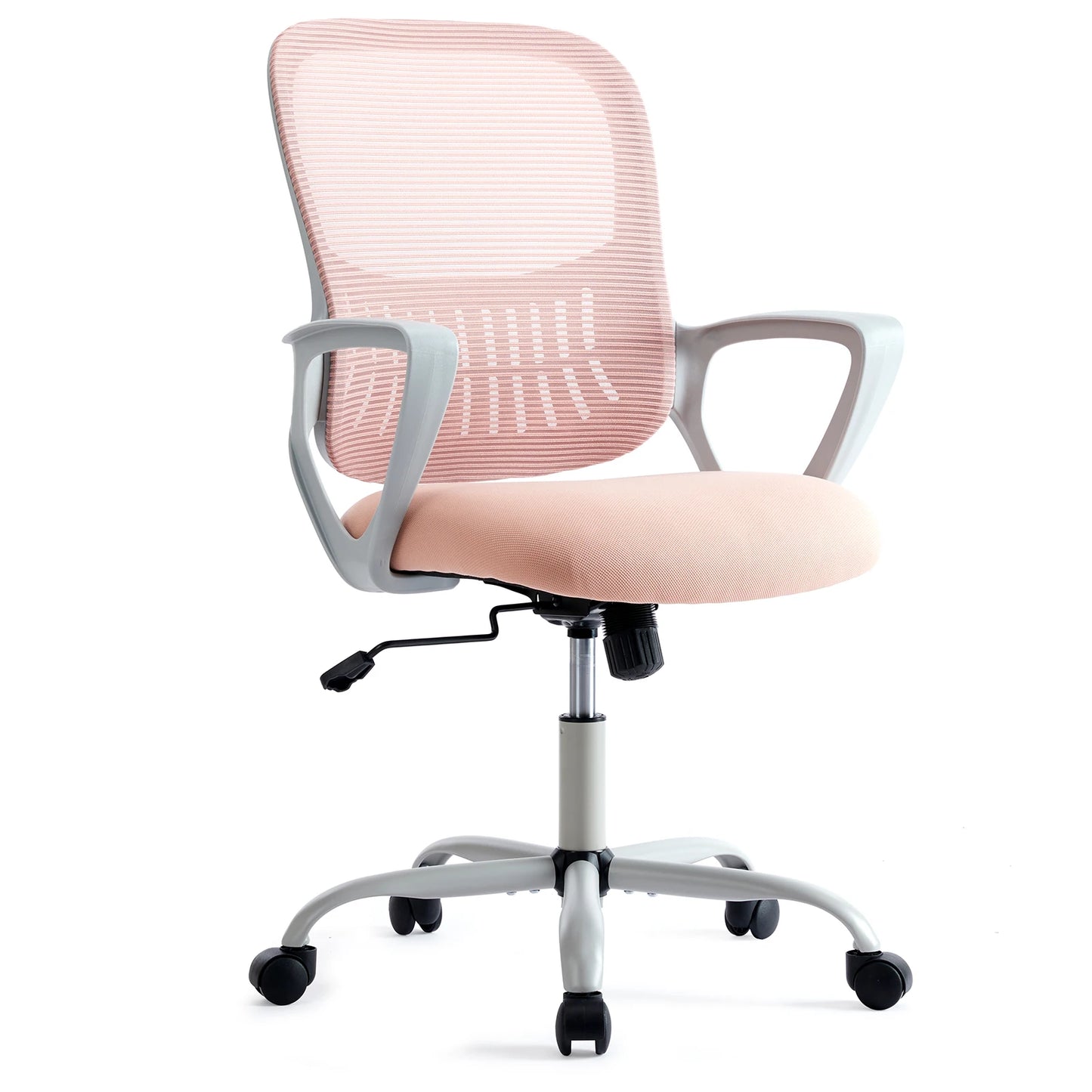 Ergonomic Office Chair - Mesh Back With Lumbar Support | Adjustable Height & Flip-Up Armrests - ZOOMNSTORE