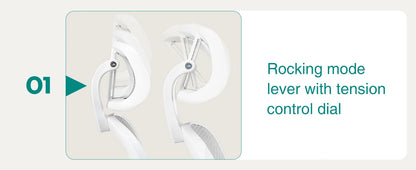 Ergonomic Office Chair - Mesh Desk Chair With Adjustable Headrest & Flip-Up Armrests - ZOOMNSTORE