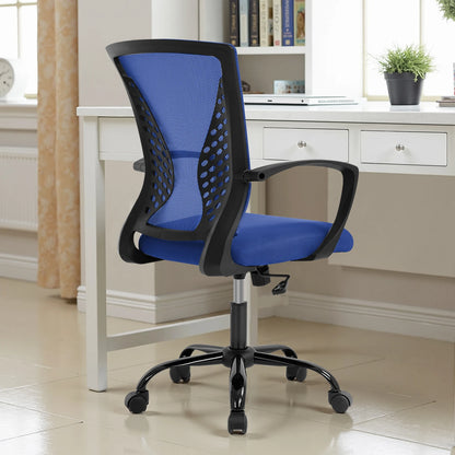 Ergonomic Office Chair - Mesh Desk Chair with Lumbar Support & Adjustable Height - ZOOMNSTORE