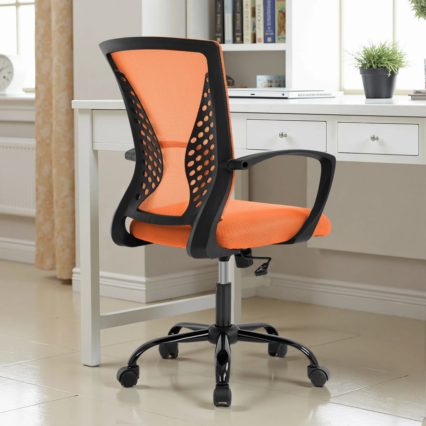 Ergonomic Office Chair - Mesh Desk Chair with Lumbar Support & Adjustable Height - ZOOMNSTORE