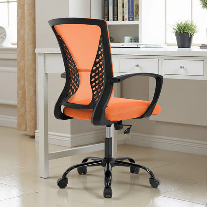 Ergonomic Office Chair - Mesh Desk Chair with Lumbar Support & Adjustable Height - ZOOMNSTORE