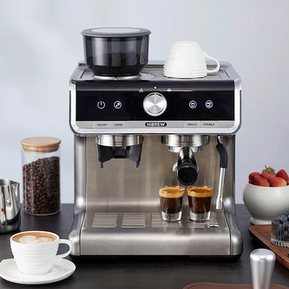 HiBREW Barista Pro Espresso Machine - 20 Bar Bean to Cup Coffee Maker for Cafes and Restaurants - ZOOMNSTORE