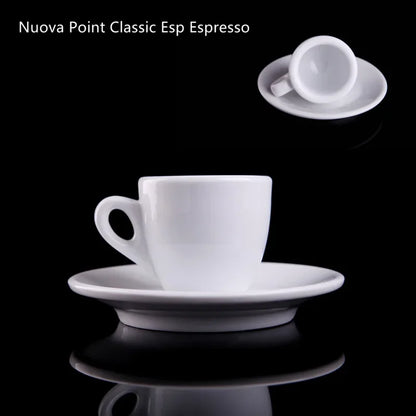 Espresso Cup And Saucer – Professional Espresso Mug Classic Italian Style Set - ZOOMNSTORE