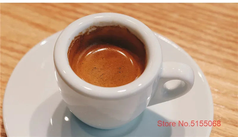 Espresso Cup And Saucer – Professional Espresso Mug Classic Italian Style Set - ZOOMNSTORE