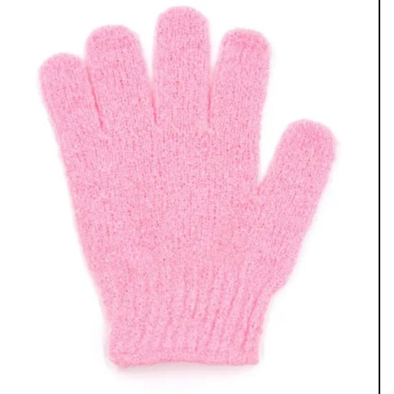2Pcs/Pair Bath for Peeling Exfoliating Mitt Glove with Shower Scrub Gloves Resistance Body Massage Sponge Wash Skin Moisturizing - ZOOMNSTORE