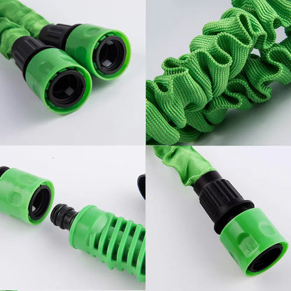 Expandable Garden Hose with 7 Patterns - Flexible Water Gun Sprayer for Car Wash - ZOOMNSTORE