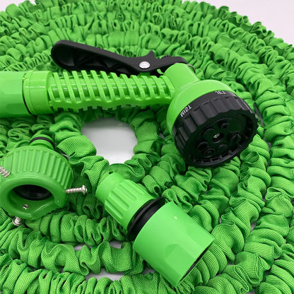 Expandable Garden Hose with 7 Patterns - Flexible Water Gun Sprayer for Car Wash - ZOOMNSTORE