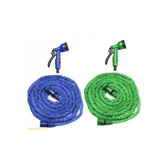 Expandable Garden Hose with 7 Patterns - Flexible Water Gun Sprayer for Car Wash - ZOOMNSTORE