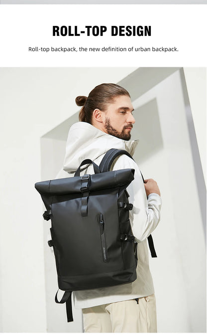 Expandable Waterproof Travel Backpack - Large Capacity 156 Laptop Bag with USB Port - ZOOMNSTORE