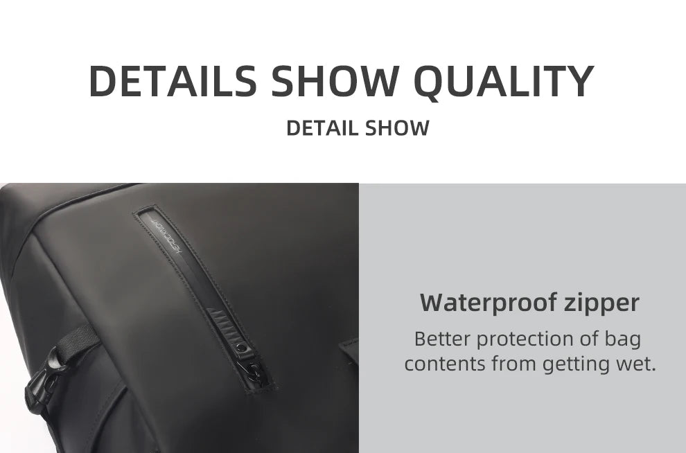 Expandable Waterproof Travel Backpack - Large Capacity 156 Laptop Bag with USB Port - ZOOMNSTORE