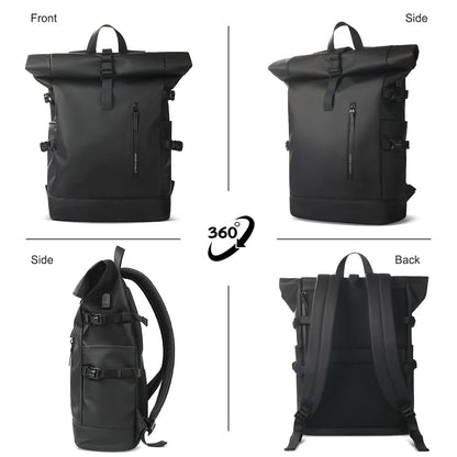 Expandable Waterproof Travel Backpack - Large Capacity 156 Laptop Bag with USB Port - ZOOMNSTORE