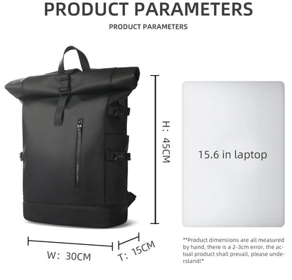 Expandable Waterproof Travel Backpack - Large Capacity 156 Laptop Bag with USB Port - ZOOMNSTORE
