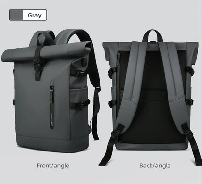 Expandable Waterproof Travel Backpack - Large Capacity 156 Laptop Bag with USB Port - ZOOMNSTORE