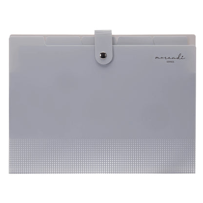 Accordion File Organizer - 5 Pocket Expanding Folder with Labels Letter Size for Home and Office - ZOOMNSTORE