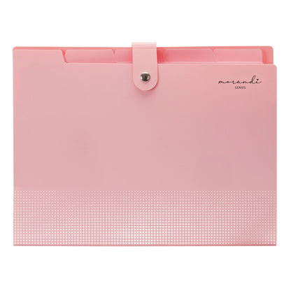 Accordion File Organizer - 5 Pocket Expanding Folder with Labels Letter Size for Home and Office - ZOOMNSTORE