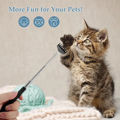 Extendable Back Scratcher – Telescopic Stainless Steel Scratch Claw Tool with Comfortable Grip - ZOOMNSTORE