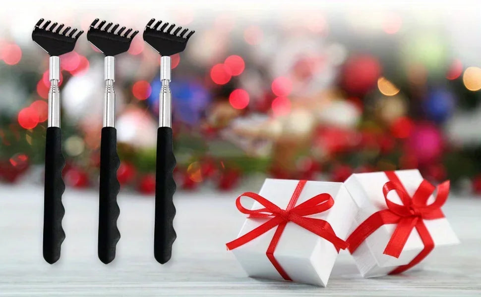 Extendable Back Scratcher – Telescopic Stainless Steel Scratch Claw Tool with Comfortable Grip - ZOOMNSTORE