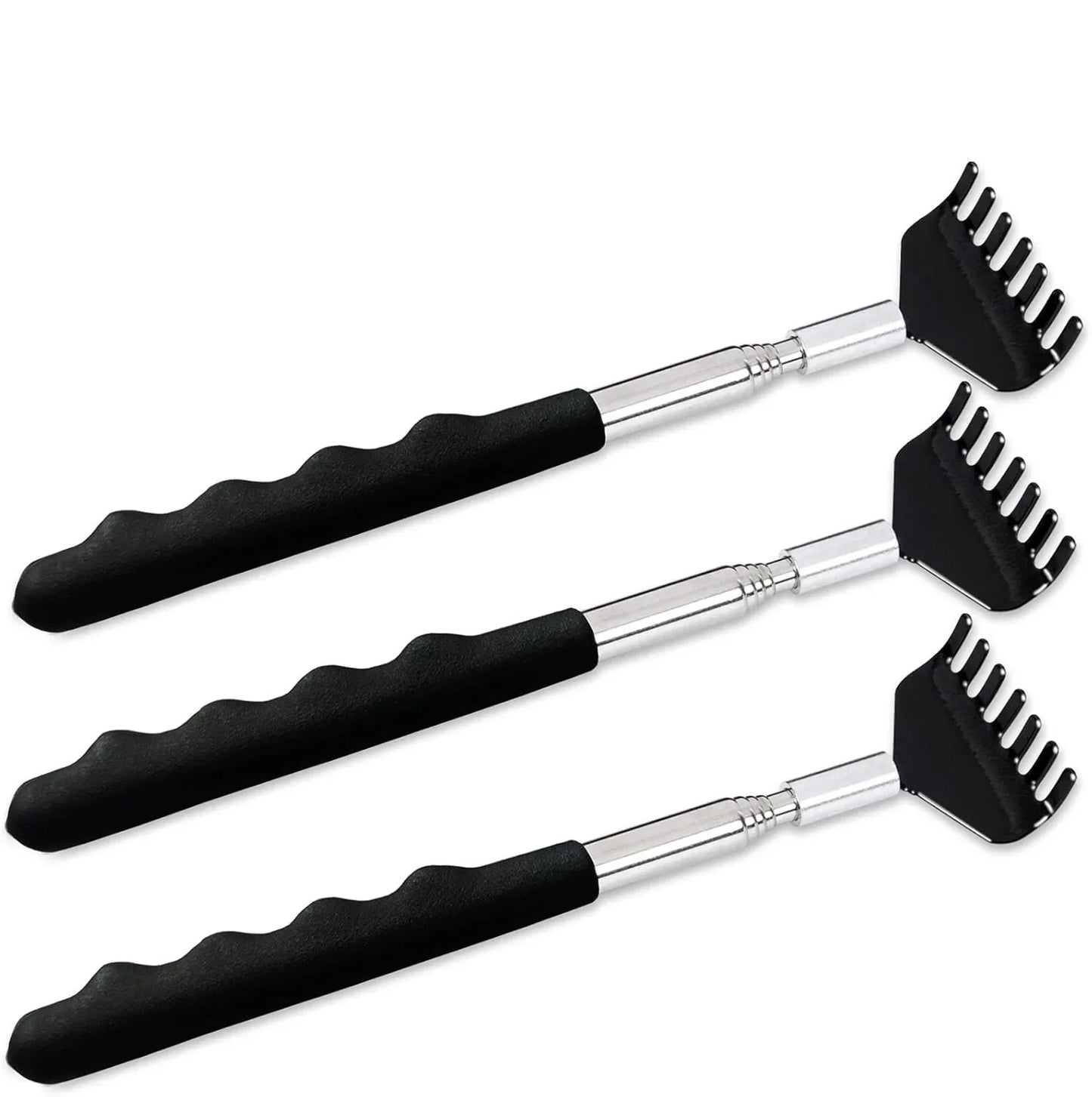 Extendable Back Scratcher – Telescopic Stainless Steel Scratch Claw Tool with Comfortable Grip - ZOOMNSTORE