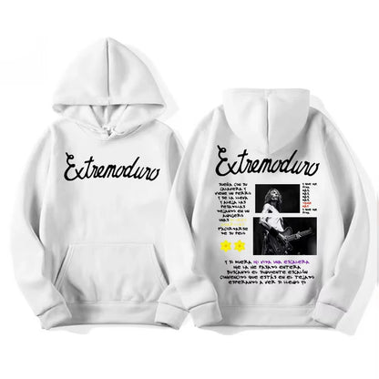 Extremoduro Tour Hoodie - Rock Band Oversized Hoodies | Cozy Fleece Sweatshirt - ZOOMNSTORE