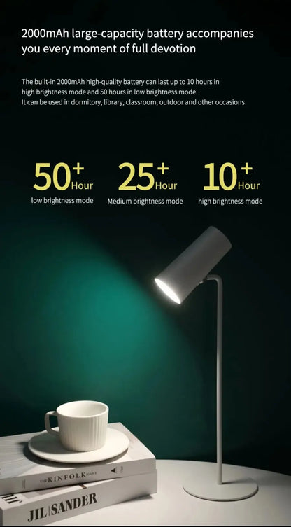 Eye Protection Table Lamp – USB Touch Dimming Reading Light for Bedroom Study - ZOOMNSTORE