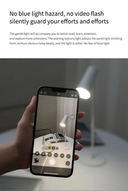 Eye Protection Table Lamp – USB Touch Dimming Reading Light for Bedroom Study - ZOOMNSTORE