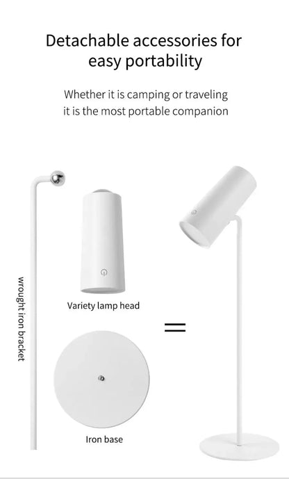 Eye Protection Table Lamp – USB Touch Dimming Reading Light for Bedroom Study - ZOOMNSTORE