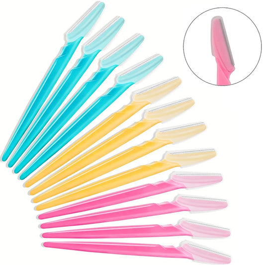 Eyebrow Razor Set - Multipurpose Face Razors for Men  Women Dermaplaning Tool - ZOOMNSTORE